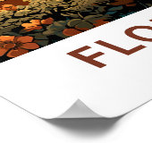 Florence Italië Reisprint Poster (Hoek)