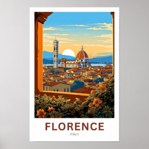 Florence Italië Reisprint Poster