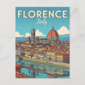 Florence Italië Reizen Briefkaart (Voorkant)