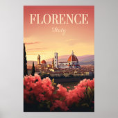 Florence, Italië, Reizen Poster (Voorkant)