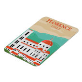  Florence Italië Reizen Souvenir Magneet (Linkerzijde)