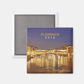 Florence Italië Reizen Souvenir Magnet Verander Ja (Voorkant / Achterkant)