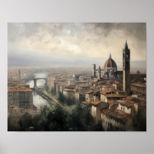 Florence Italië Schilderkunst Print Poster