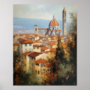 Florence Italië Schilderkunst Print Poster