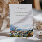 Florence Italië Skyline Save-the-Date Kaart