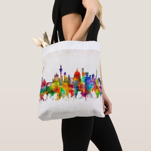 Florence Italië Skyline Tote Bag (Dichtbij)
