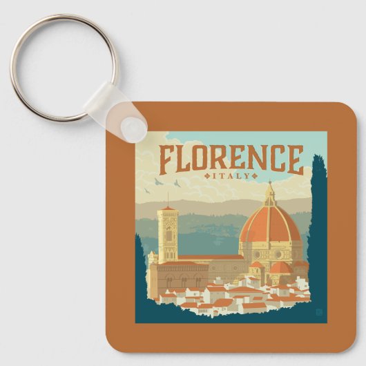 Florence, Italië Sleutelhanger (Voorkant)