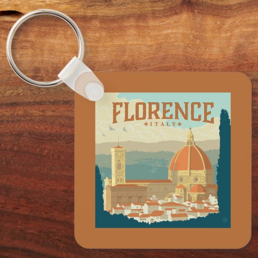 Florence, Italië Sleutelhanger (Voorkant)