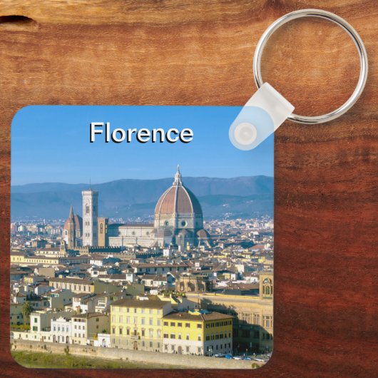 Florence, Italië Sleutelhanger (Achterkant)