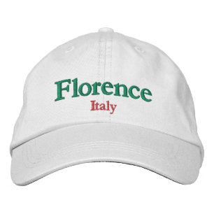 Florence Italië Stadstrots Geborduurde Pet