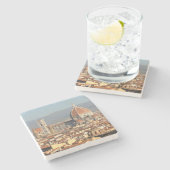 Florence, Italië Stenen Onderzetter (Zijkant)