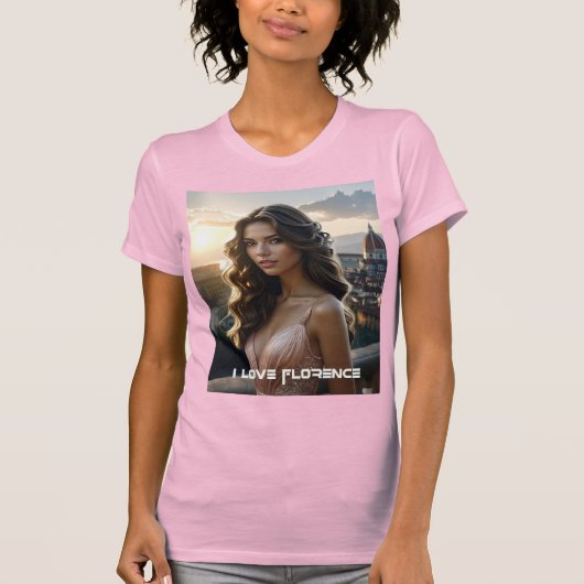 FLORENCE - ITALIË T-SHIRT (Voorkant)