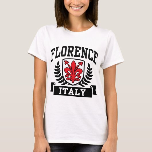 Florence Italië T-shirt (Voorkant)