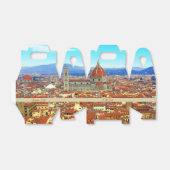 Florence, Italië | Thema bruiloft Bedankdoosjes (Uitgevouwen)