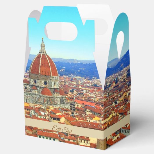 Florence, Italië | Thema bruiloft Bedankdoosjes (Geopend)
