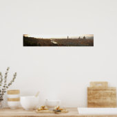 Florence Italië tijdens zonsondergang Poster (Keuken)