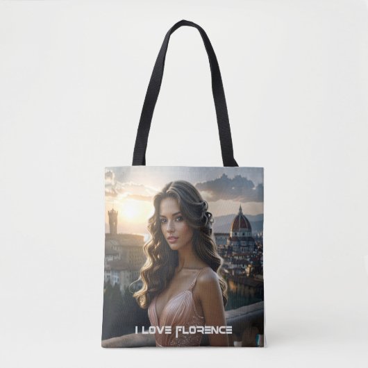 FLORENCE - ITALIË TOTE BAG (Voorkant)