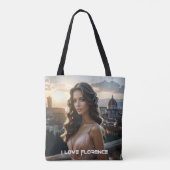 FLORENCE - ITALIË TOTE BAG (Achterkant)