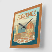 Florence, Italië Vierkante Klok (Hoek)