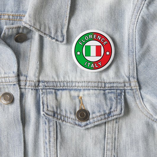 Florence Italy Button (In situ)