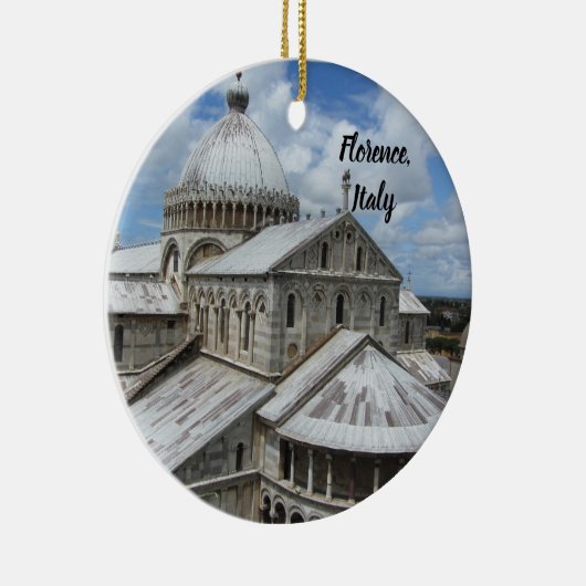 Florence Italy Ceramic Ornament (Rechts)