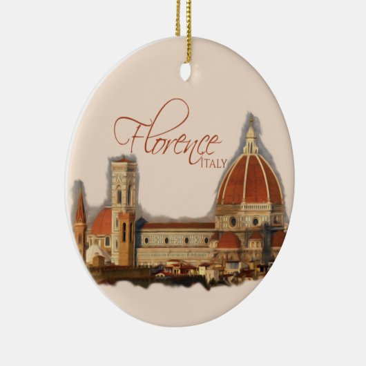 Florence, Italy: Duomo Keramisch Ornament (Rechts)