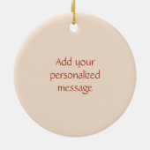 Florence, Italy: Duomo Keramisch Ornament (Achterkant)