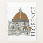 Florence Italy Duomo Pen and Ink Illustration Planner (Voorkant)