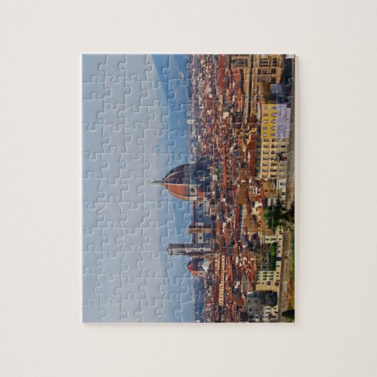 Florence Italy Duomo Uitzicht Legpuzzel (Verticaal)