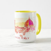 *~* Florence Italy Firenze Italia Artsy AP12 Mok (Voorkant rechts)