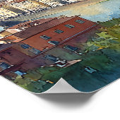 Florence Italy Lemons Wedding Welcome Sign Poster (Hoek)