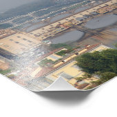 Florence Italy, Ponte Vecchio Bridge Foto Afdruk (Hoek)