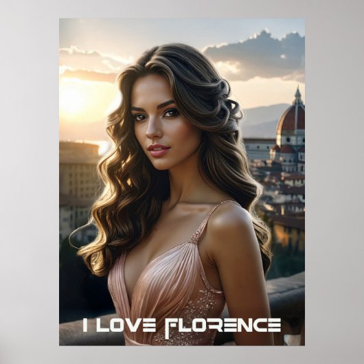 FLORENCE - ITALY POSTER (Voorkant)