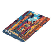 Florence Italy Travel Abstract Art Magneet (Linkerzijde)