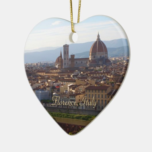 Florence Italy Travel Keepomwille Keramisch Ornament (Links)