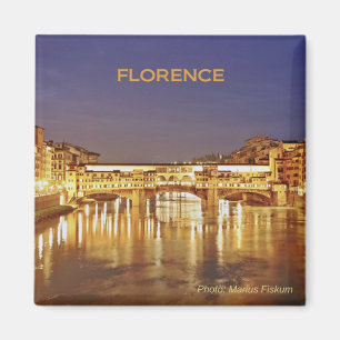 Florence Italy Travel Photo Souvenir Fridge Magnet