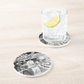 Florence Jaffray Hurst Daisy Harriman Suffragette Zandsteen Onderzetter (Zijkant)