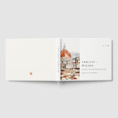 Florence Kathedraal Italië Waterverf Bruiloft Gastenboek (Volledig)