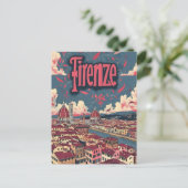 Florence kunst briefkaart (Staand voorkant)
