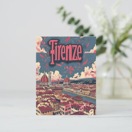Florence kunst briefkaart (Staand voorkant)