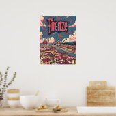Florence kunst poster (Keuken)