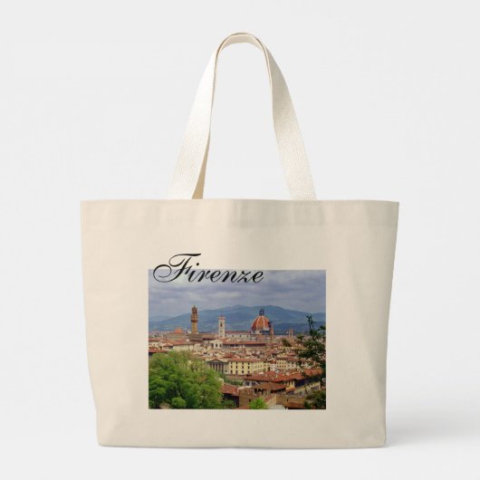 Florence Large Canvas tas (Achterkant)