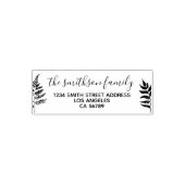 Florence Lijst Botanical Signature Tree Zelfinktende Stempel (Design)