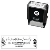 Florence Lijst Botanical Signature Tree Zelfinktende Stempel (In situ)