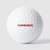 Florence Love Golfballen (Voorkant)