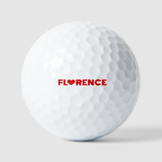 Florence Love Golfballen (Voorkant)