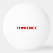 Florence Love Pingpongbal (Voorkant)