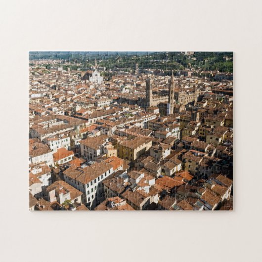 Florence luchtfoto - Toscane, Italië Legpuzzel (Horizontaal)