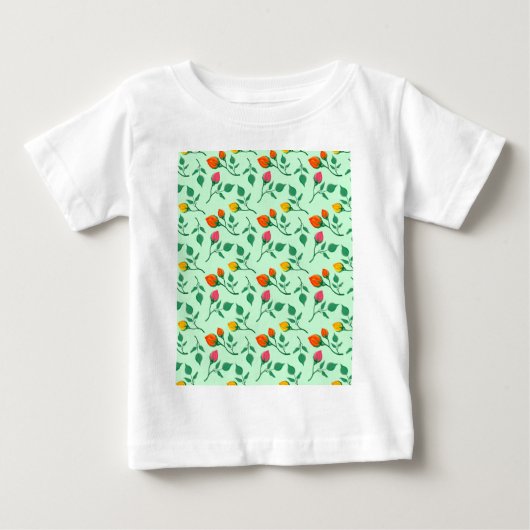 Florence met gekleurde rozen bloemen (Voorkant)