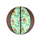 Florence met gekleurde rozen bloemen basketbal (Verticaal)